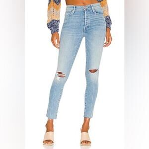 Mother The Stunner Ankle Fray Jeans Size 27